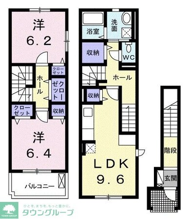 ベル・フルールの物件間取画像